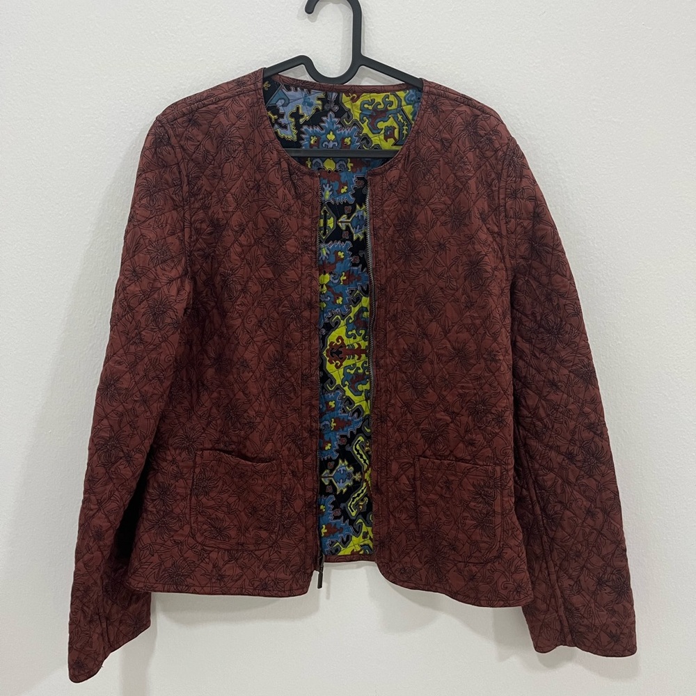 Reversible double pocket jacket